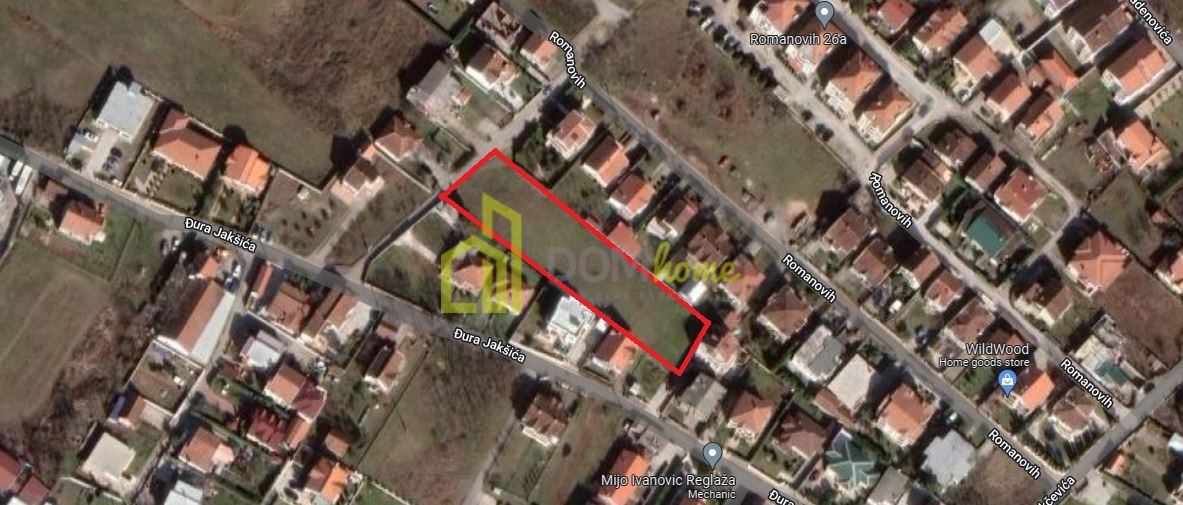 Plac 2375m2, Zabjelo